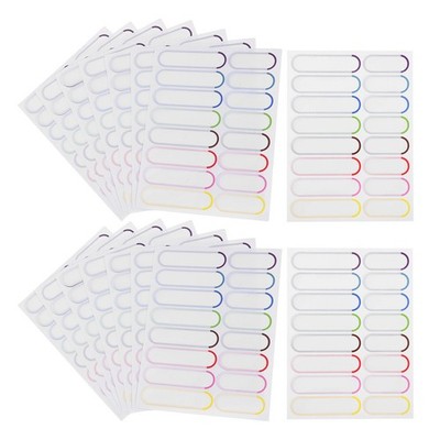 480 Pcs Kitchen Storage Tags Clothing Stickers for Children Event Badge