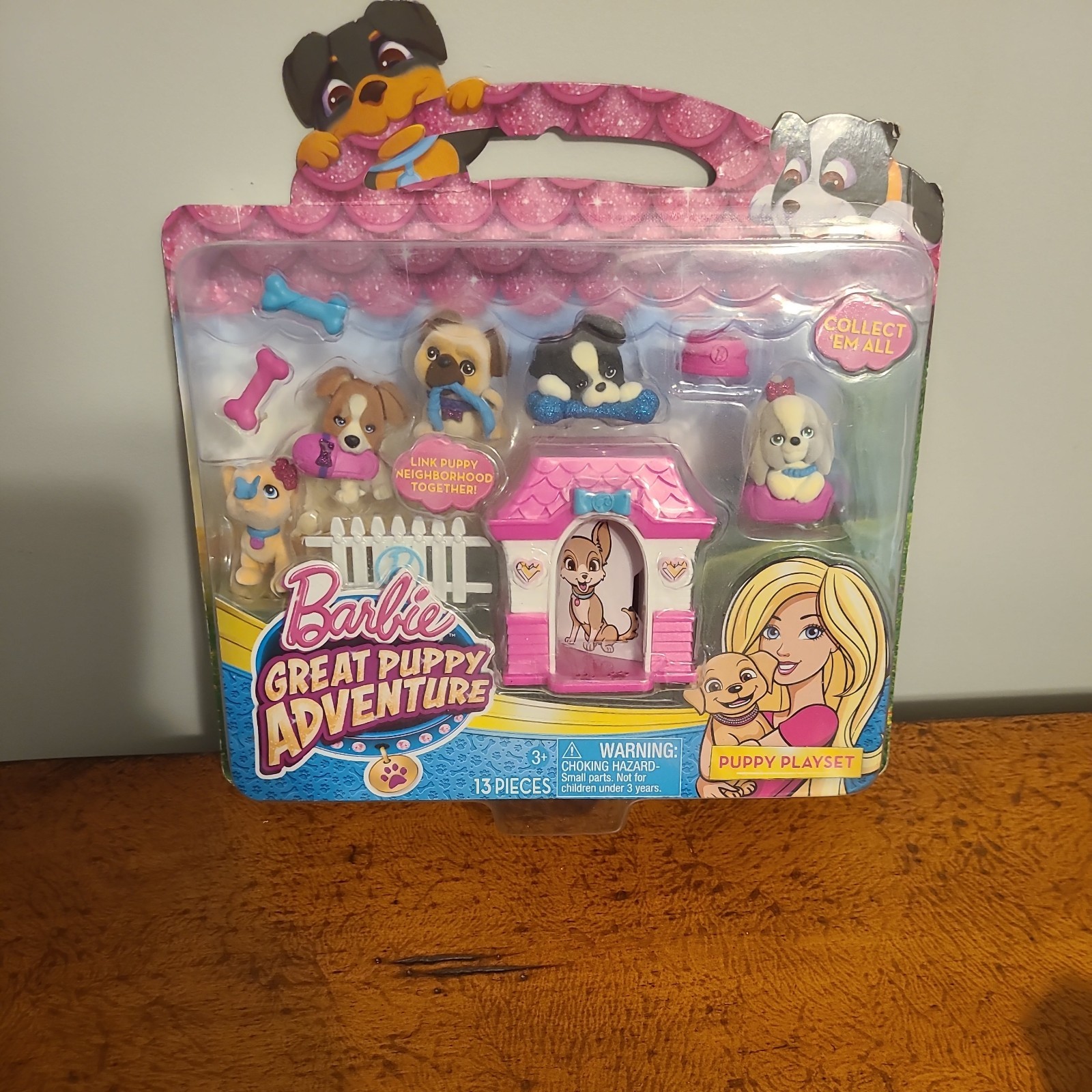 2016 Mattel Just Play Barbie Great Puppy Adventure 13 Piece 