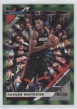 2019-20 Panini Donruss Holo Green Laser 60/99 Hassan Whiteside #110 1f7d