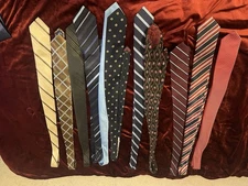 Lot of Ties Different Brands Various Styles
