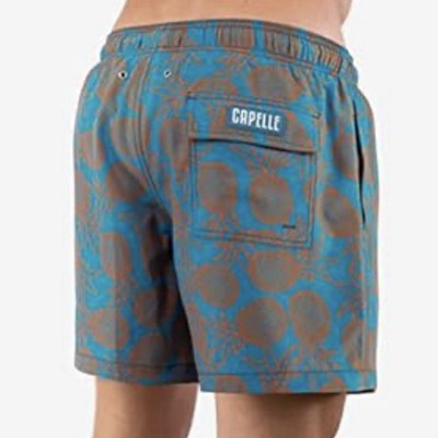 Capelle Pineapple Swim Trunks Mens Compression Lined Size 3XL, Beach, quick dry