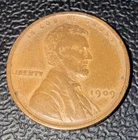 1909-P Lincoln Wheat Cent Penny VDB Philadelphia Mint US 1C Coin Circulated