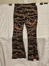 No Boundaries Sz L 11-13 Juniors Flared leg High Rise knit pants