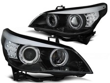 Angel Eyes Scheinwerfer Set f�r BMW 5er E60/61 BJ 03-07 Klar/Schwarz