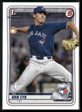 CJ Van Eyk - 2020 Bowman Draft #BD-93 - Toronto Blue Jays