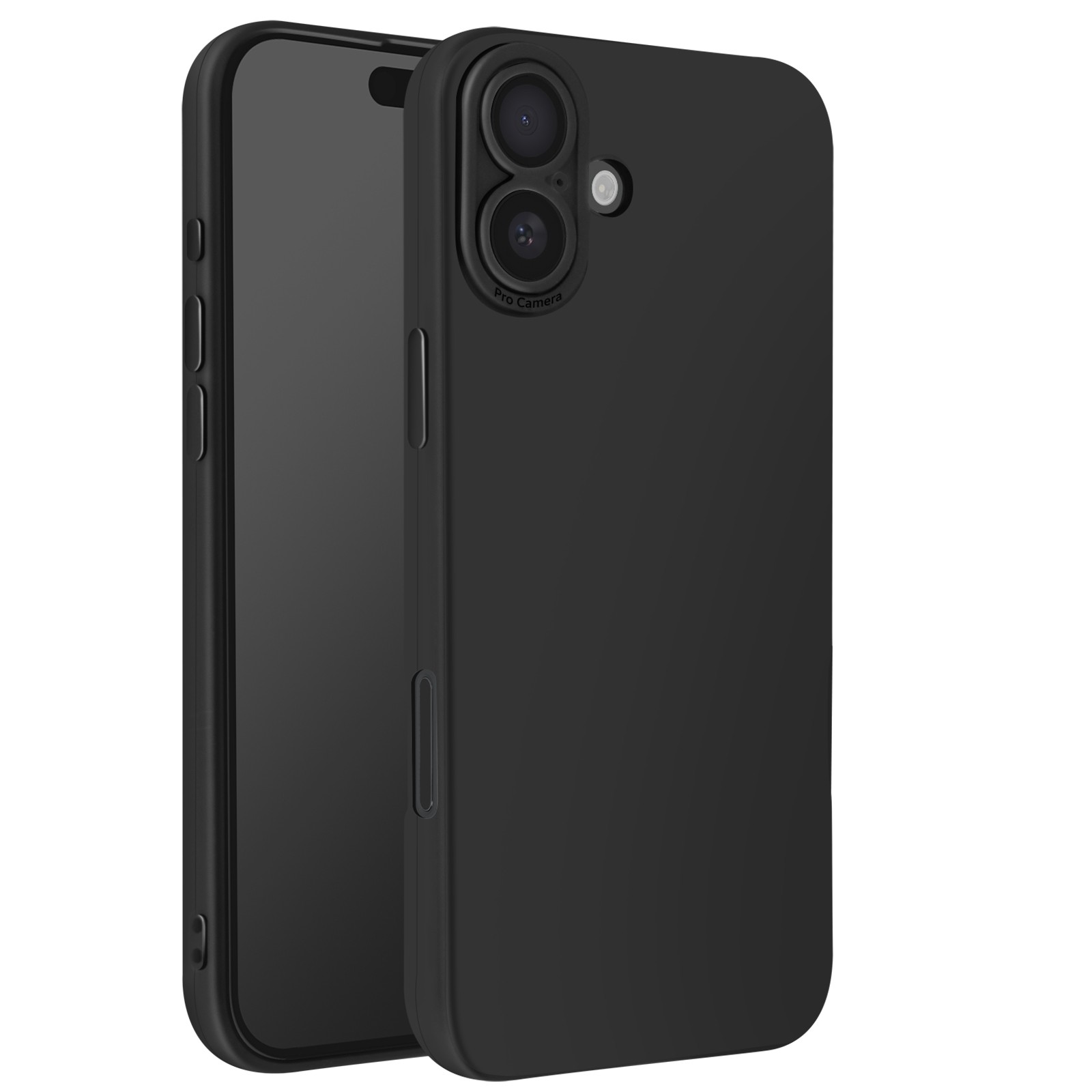 Coque iPhone 16 silicone Avizar mince anti-rayures pour éviter les bris de verre