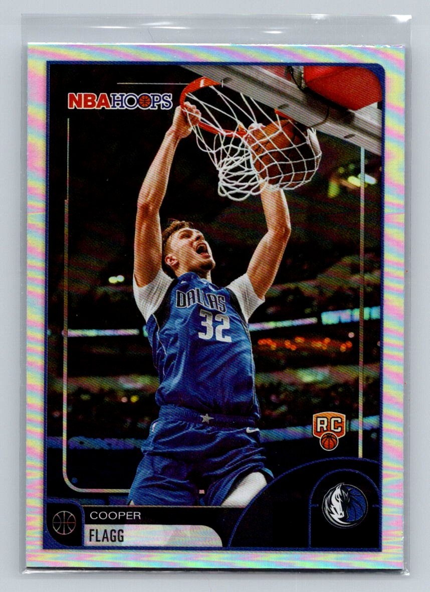 2025-26 Topps NBA HOOPS Cooper Flagg #35 Dallas Mavericks RC