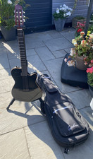 Godin Multiac ACS Slim SA Black 6-String Classical Acoustic Guitar + Gig Bag