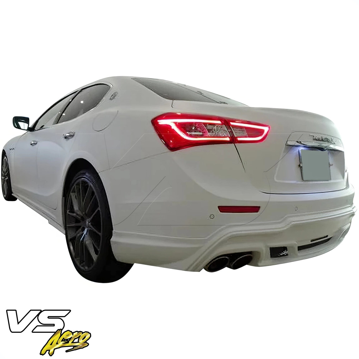 VSaero FRP WAL Rear Lip Valance for Ghibli Maserati 13-17 vsaeropart_101577