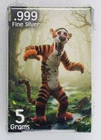 Winnie The Poo Series 5 Gram Pan Silver .999 Fine Silver Tigger- Sealed Box🔥