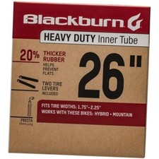 Blackburn Bicycle Inner Tubes with Anti 26" x 1.75 to 2.25", Presta Valve
