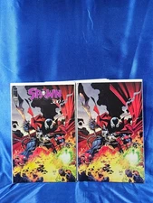 Spawn #300 Greg Capullo Full Cover Art & Virgin Variant VF/NM 900