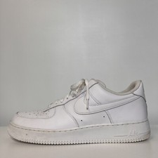 Nike Air Force 1 07 315122-111 Triple White Casual Shoes Sneakers Mens US Sz 14