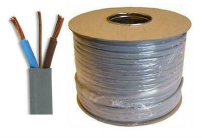 6 mm 6,0 mm 6242Y T+E Twin- & Erdkabel, Duschherdkabel Basis zugelassen 50 mtr