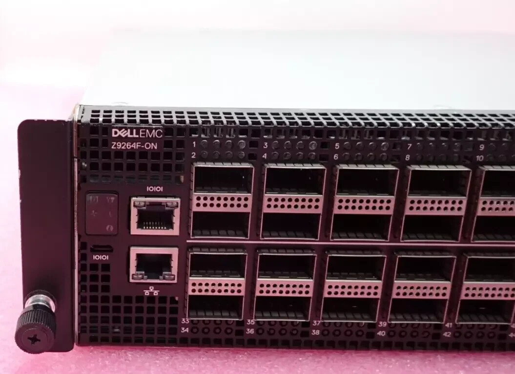 Dell PowerSwitch Z9264F-ON RA 64x 100G QSFP28 + 2x 10G SFP+ Port