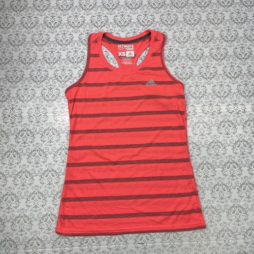 Adidas Ultimate Striped Fluorescent Tank Top Gym Training Damen XS Climalite - Bild 4 von 14