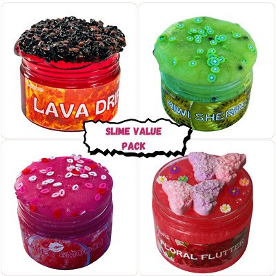 UK Slime Kit D3 für Kinder Erwachsene Wiggle Pop Slime Bundle gemischte Texturen Kit 4 oz
