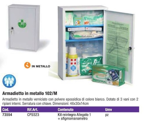 CASSETTA KIT PRIMO PRONTO SOCCORSO VALIGETTA IN DIVERSE VARIANTI - Bild 9 von 10