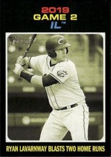 2020 Topps Heritage Minor League Ryan Lavarnway #199 Columbus Clippers