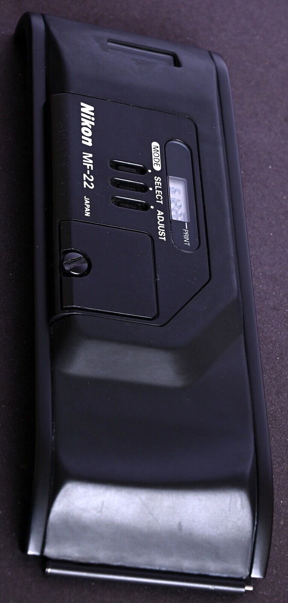 Nikon MF-22 Data Back for F4 Series of Cameras - Mint! | eBay
