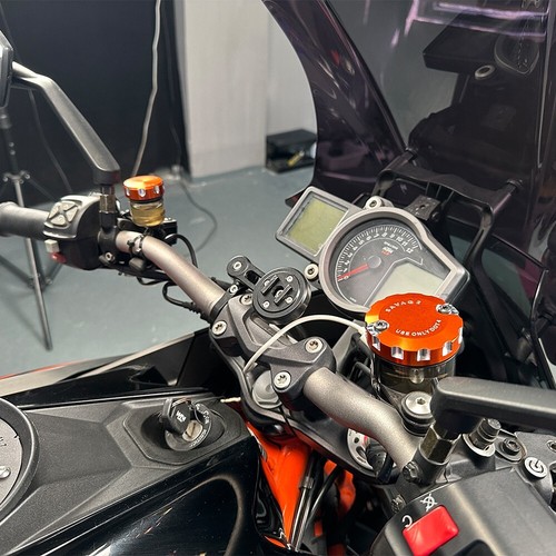Brake Clutch Master Cylinder Reservoir Oil Fluid Cover For 1290 Super Duke R /GT - Picture 22 of 22