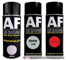 BMW 144 Felgensilber Metallic Autolack Klarlack Spritzfüller Grundierung Spraydo