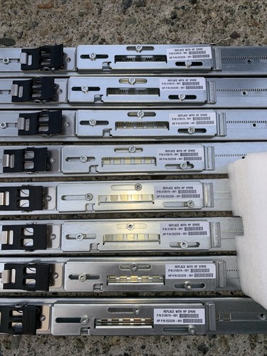 4 x Pair Of HP DL360 G2 G3 ProLiant Server Sliding Rack Mount Rails 310619-001 - Picture 3 of 4