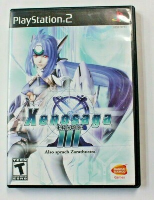 Xenosaga Episode III (Sony PlayStation 2 PS2) Complete In Box CIB 