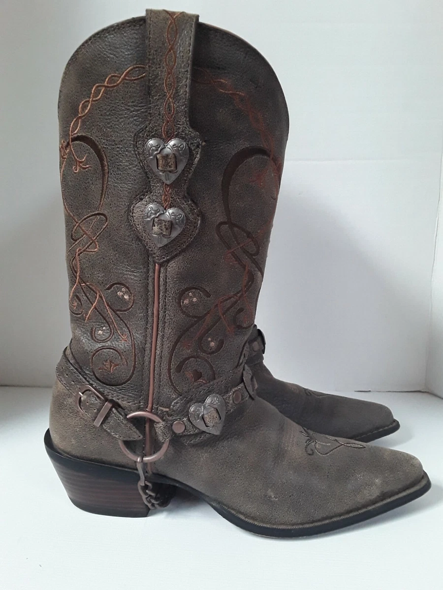 Durango distressed hotsell cowgirl boots