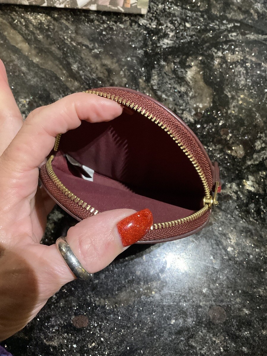 Coach Rexy Rainbow Round Coin Case In Signature Canvas 88767