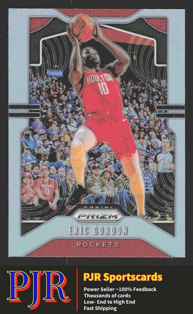 2019 Panini Prizm #109 Eric Gordon  Silver Houston Rockets