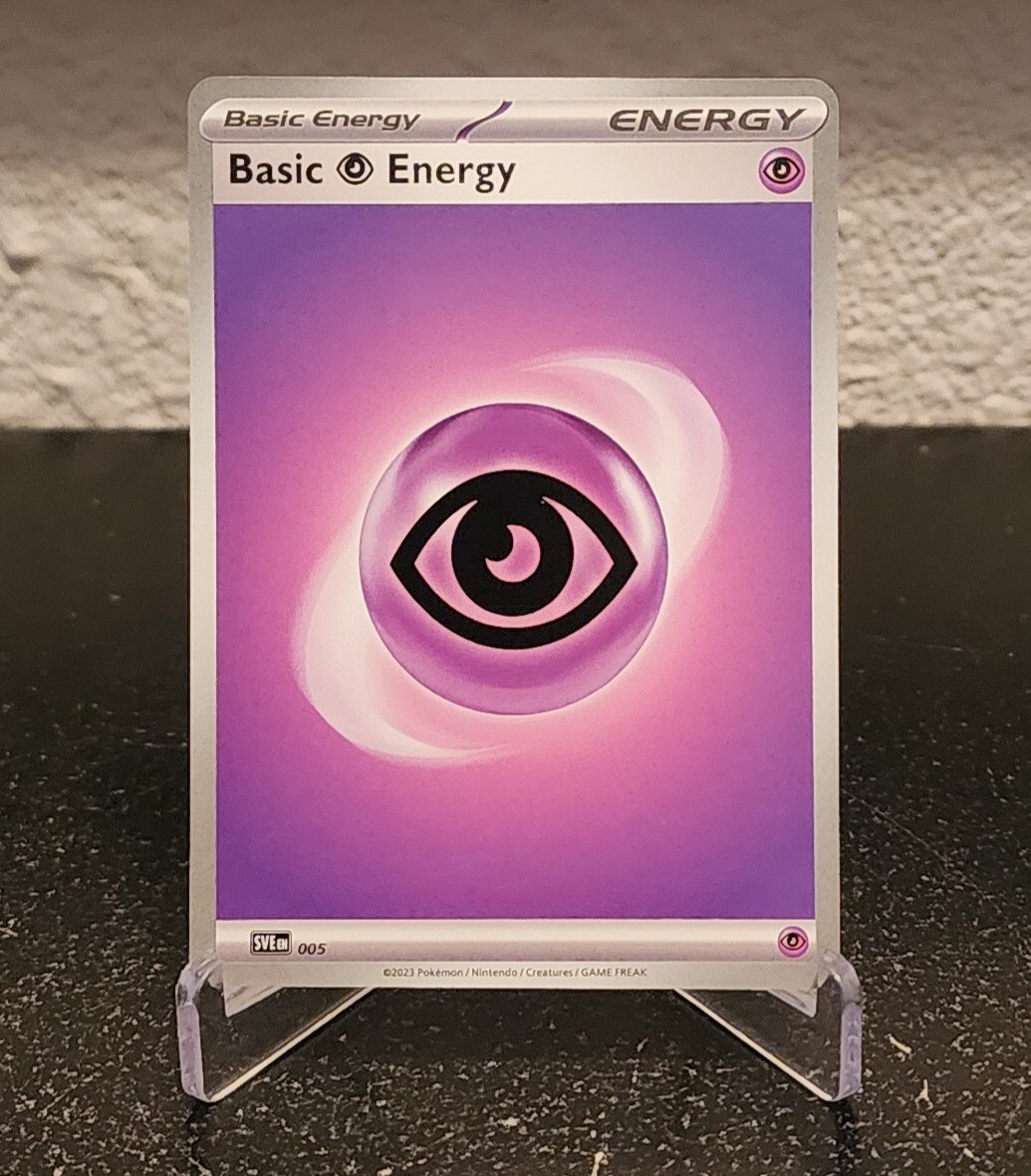 Pokémon TCG Basic Psychic Energy Scarlet & Violet - Base Set 005/198