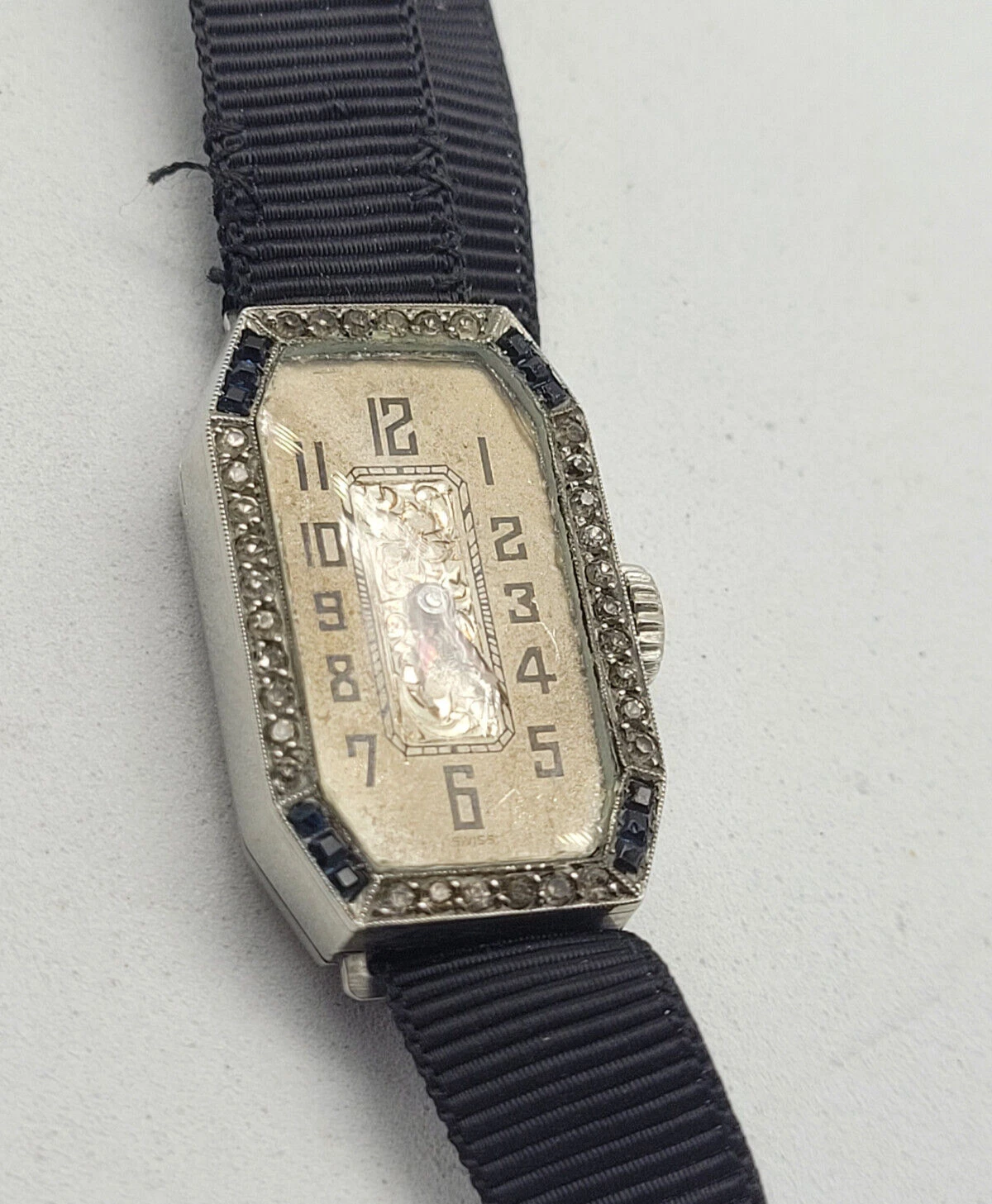 Blancpain — ANTIQUE ART DECO BLANCPAIN SILVER DIAL MANUAL WIND LADIES WATCH /M035