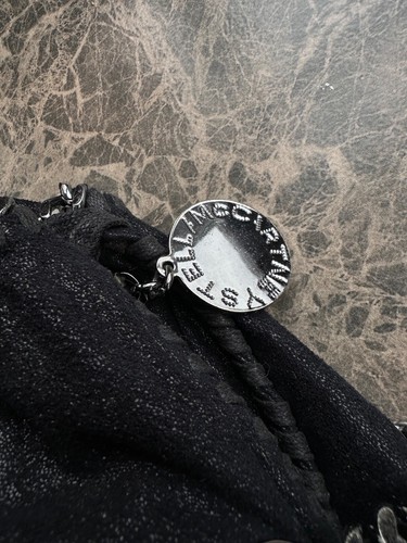 Borsa a tracolla donna Stella McCartney Falabela nera - Foto 8 di 18