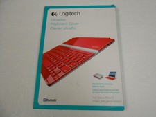 NEW Logitech Ultrathin Keyboard Cover iPad 2 RED 