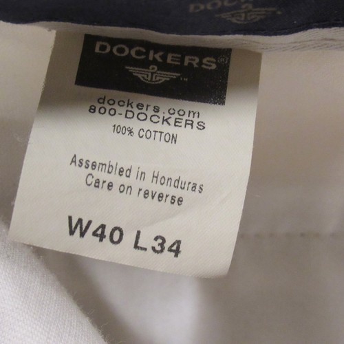Dockers Mens Classic Pleated Straight Leg Dress Pants, Tan, Size: W 40" x L34" - Picture 8 of 12