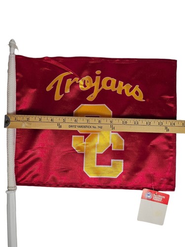 Southern California USC Trojans NCAA Double-Sided Car Official Flag 21" x 15" - Picture 6 of 6