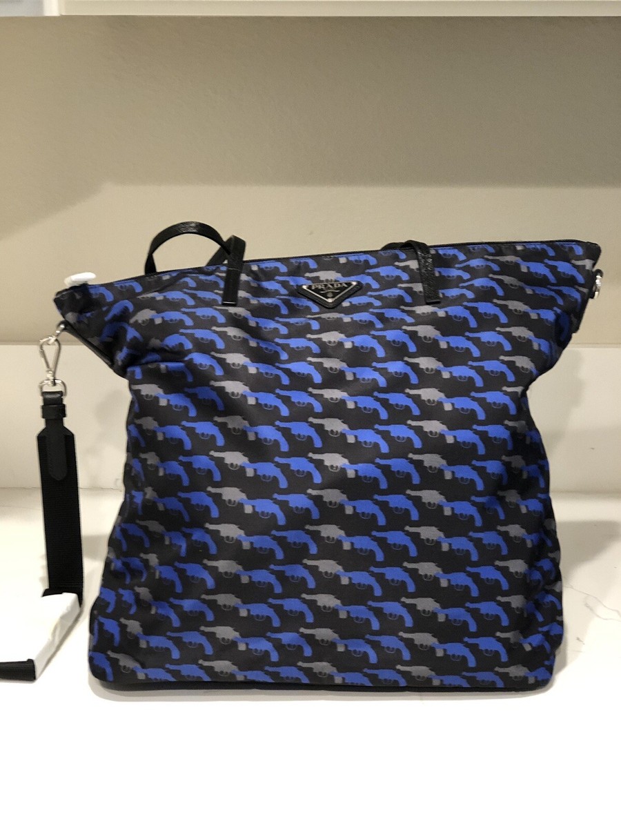 バッグ PRADA TESSUTO NYLON TOTE HAND BAG Prada Tessuto Nylon Large Tote Bag - Consigned Designs