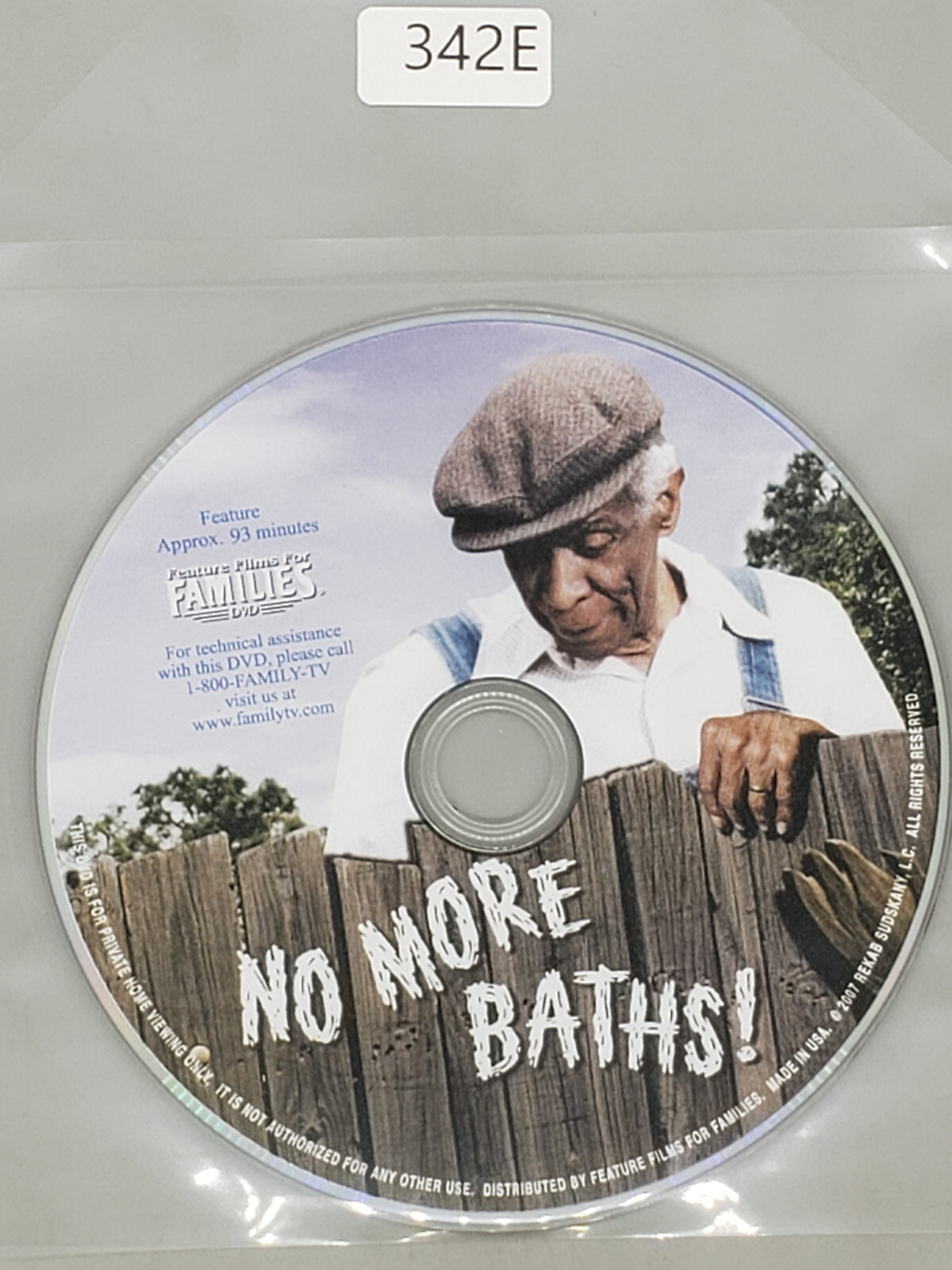 No More Baths (DVD) Disc Only No Tracking eBay