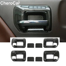 8Pc Door Handle Bowl Trim Decor for 14-18 Chevy Silverado GMC SIERRA Accessories