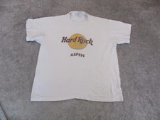 Vintage Hard Rock Cafe Aspen Tshirt Shirt Mens Size XL