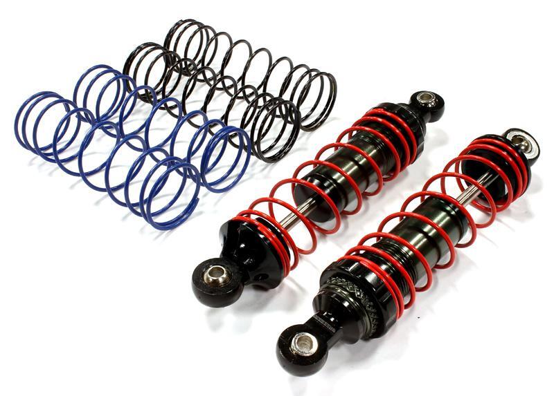 Ammortizzatori RC Model Realistic 74mm In Lega Per Off-Road, Con Molla Interna, Per Crawler Scala 1/10 - 2
