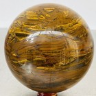 Natural Tiger Eye stone ball quartz crystal ball Reiki healing 3720G — photo 2