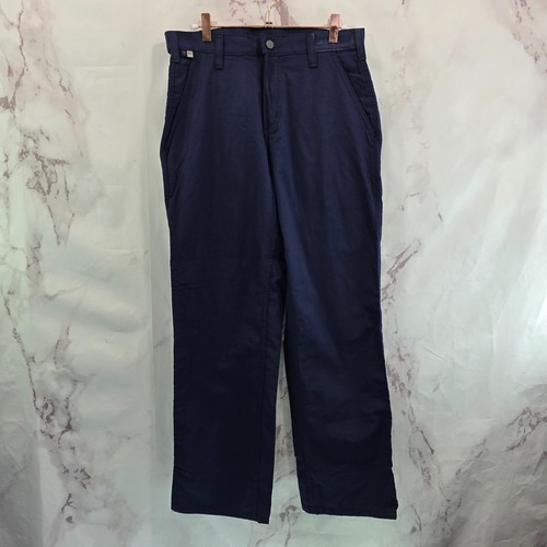 Carhartt Pants FR Size 28 X 30 Blue Fire Resistant Straight Navy Cat 2 Flex - Picture 5 of 15