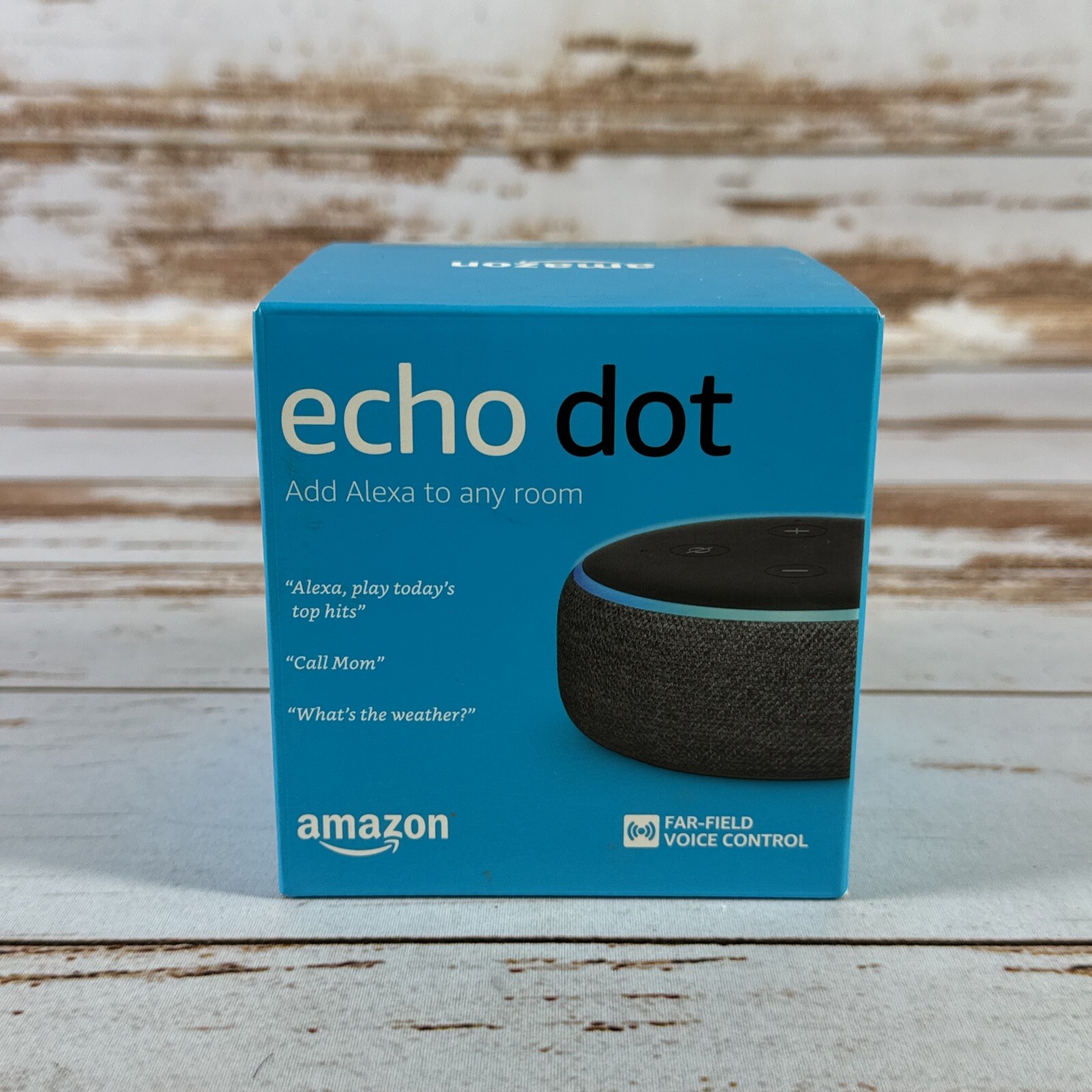 Echo Dot 3rd Gen Smart Speaker with Alexa in Black-image