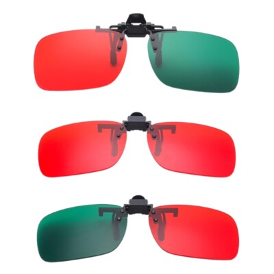 Easy Clip Green Lens for Kids Eyewear Color Perception Training Accessory