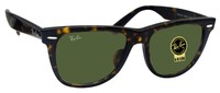 Ray Ban Rb2140f 902 Wayfarer Tortoise Frame Crystal Green Lens Sunglasses on sale Ray Ban Rb2140f 902 Wayfarer Tortoise Frame Crystal Green Lens Sunglasses on sale