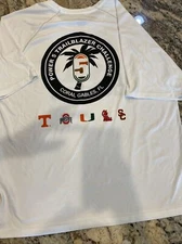 Adidas Power 5 Trailblazer Challenge  Shirt Large 5 Collegiate. Very Rare