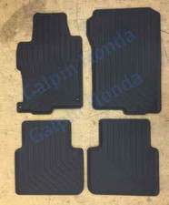 13-17 Genuine Oem Honda Accord 4dr Black All Season Floor Mat Set 08p13-t2a-110