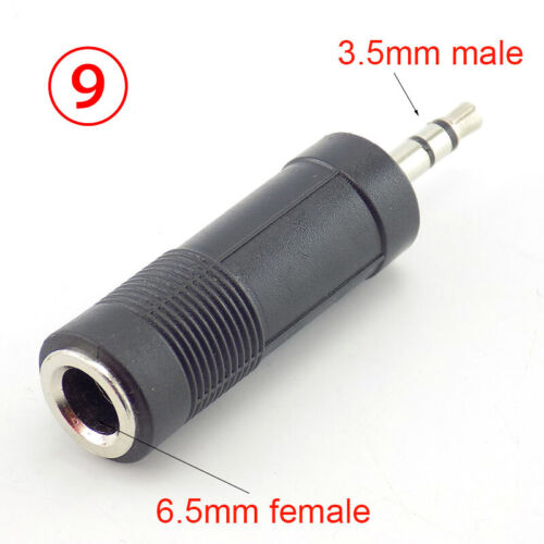 DC female male jack plug 5.5X 2.1mm 2.5mm 6.5mm 3.5mm adapter Connector laptop - Afbeelding 14 van 16